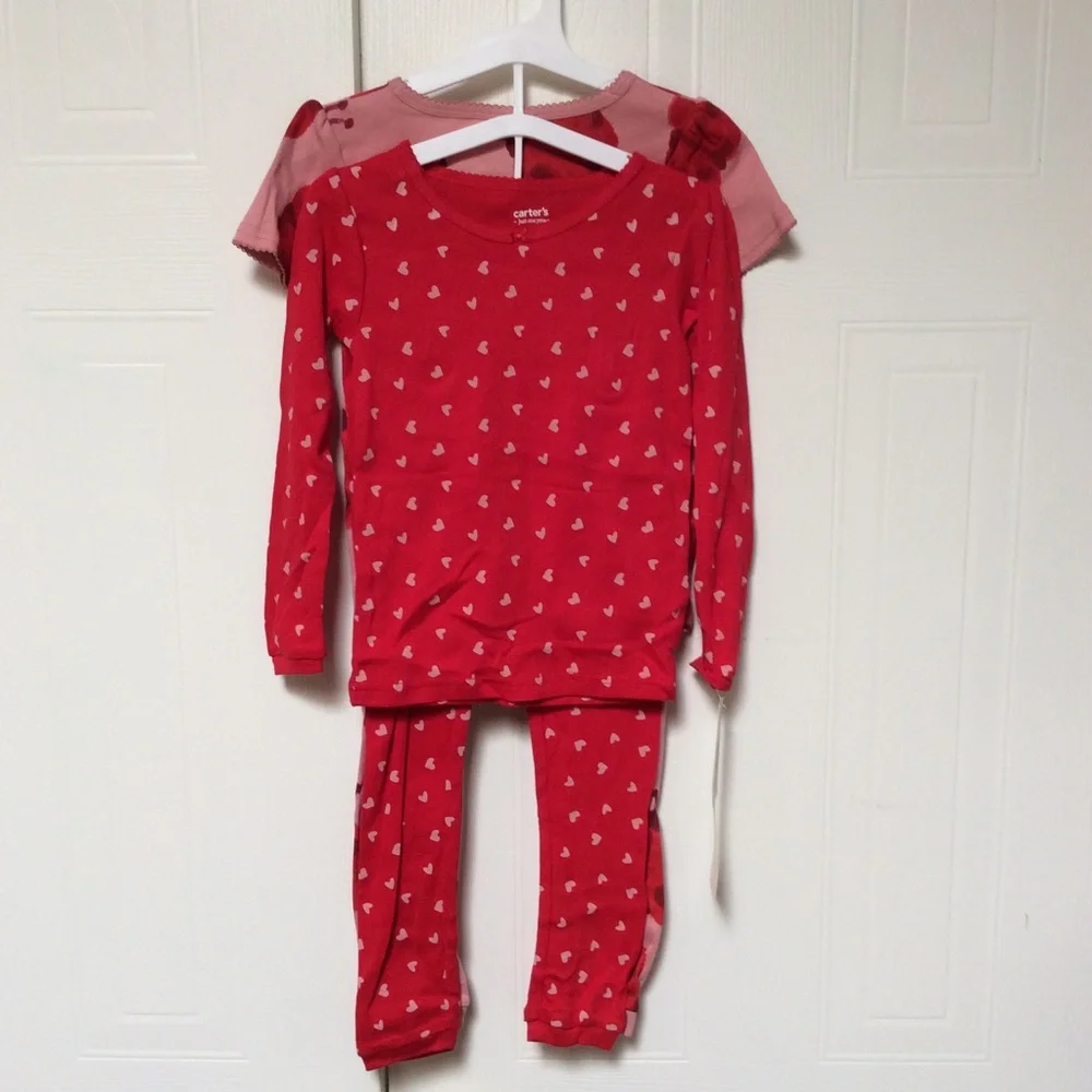 Carters New Valentine PJ set - Picture 2 of 4